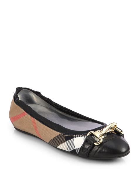 burberry ballet flats sale|burberry flat shoes for women.